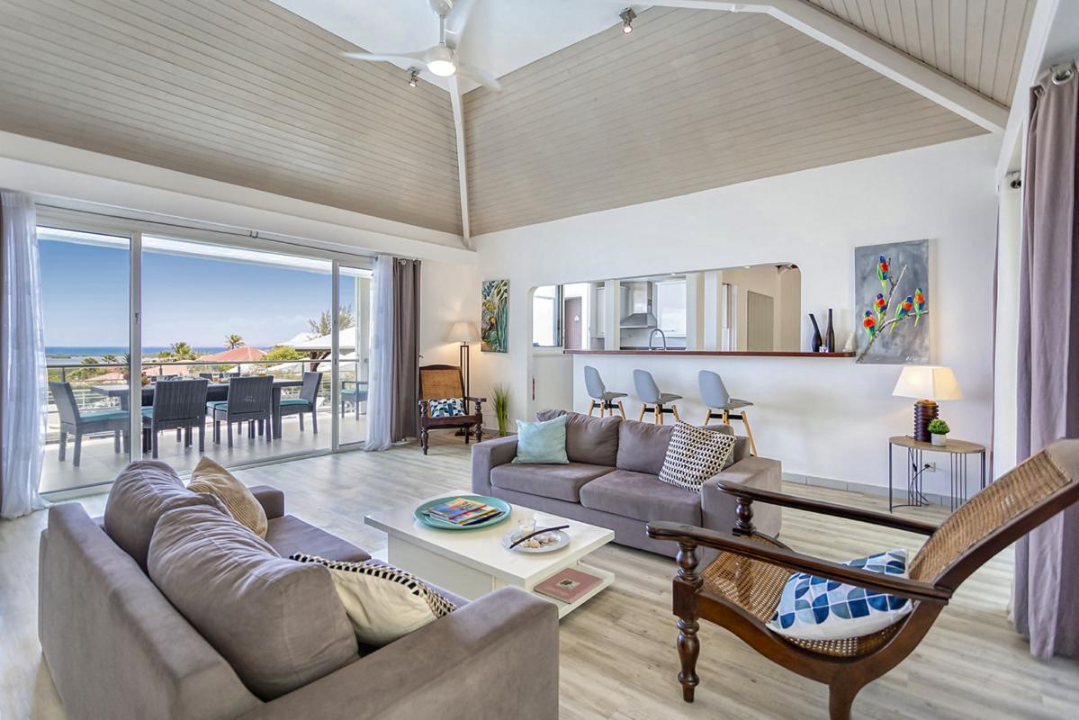 Location Villa Baie Orientale Saint Martin_ Salon - 8